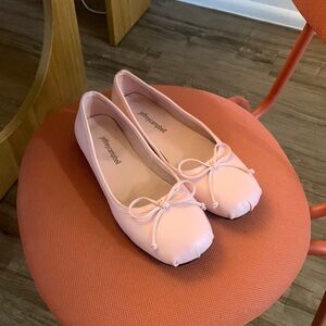 Jeffrey Campbell Aurora Leather Ballet Flats